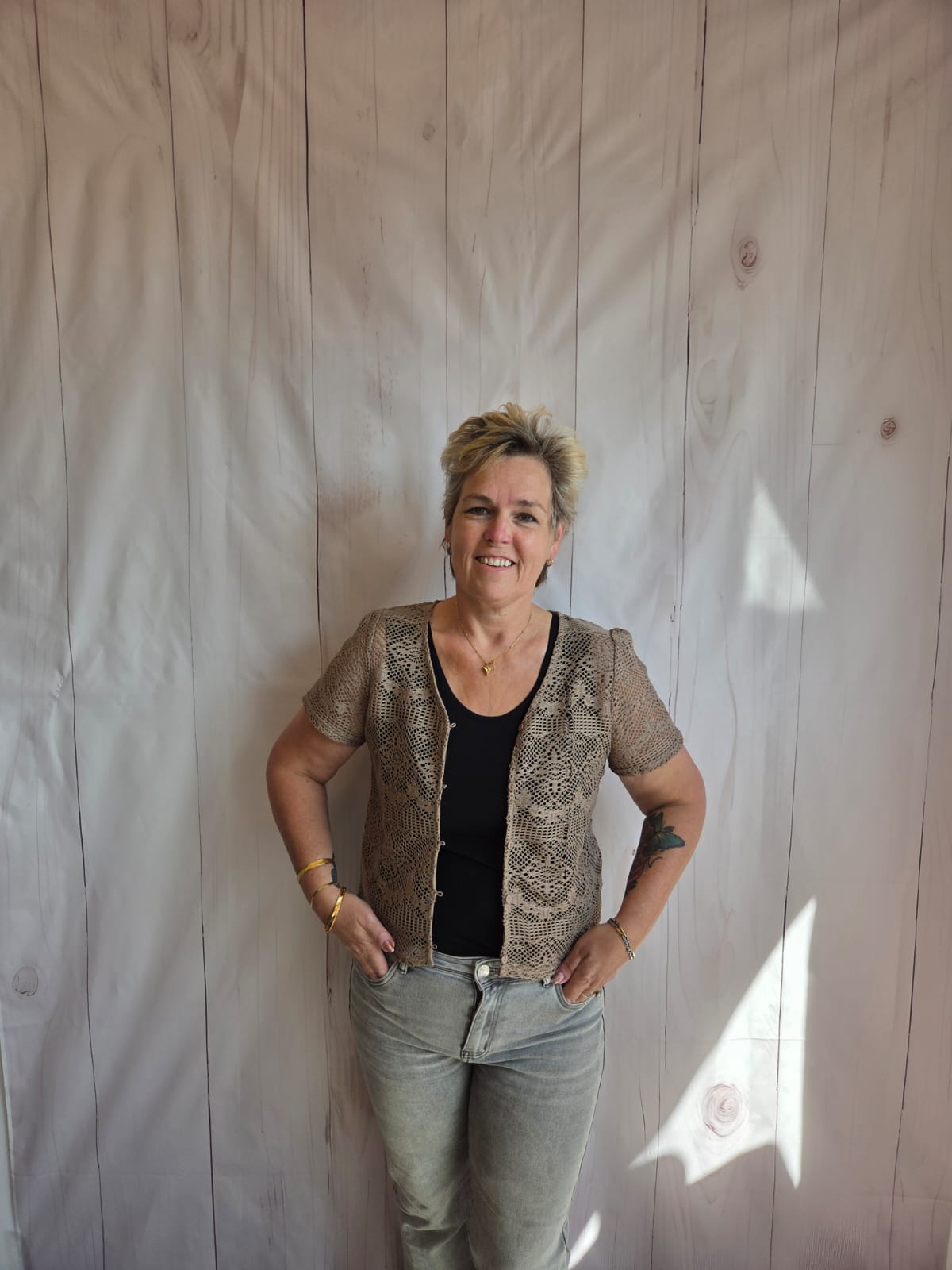 Kanten blouse