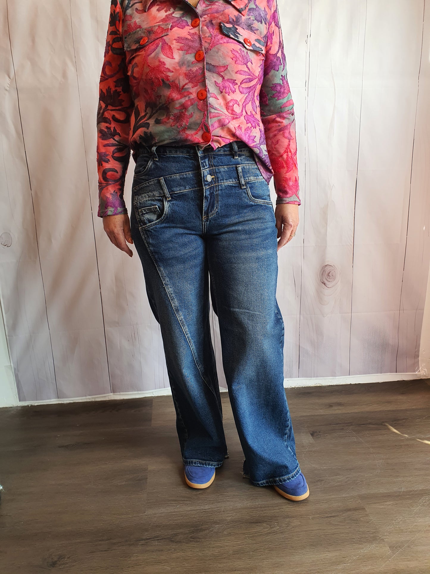 Jeans Dubbele boord