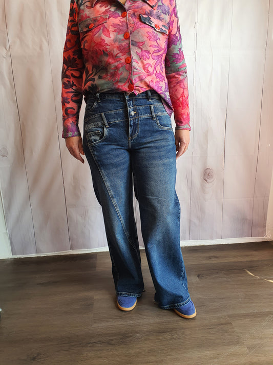 Jeans Dubbele boord