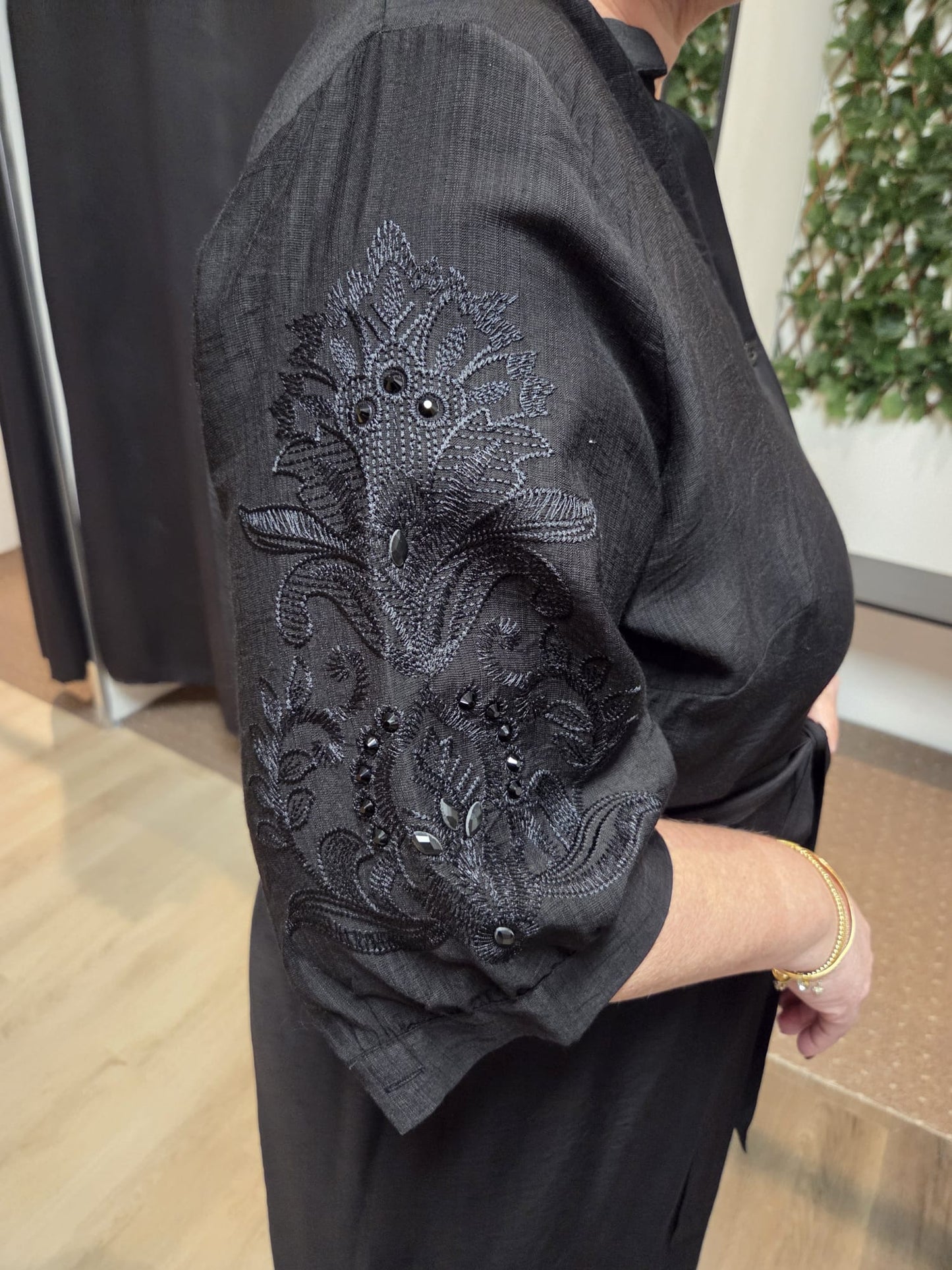 Zwarte jurk  Capriella Exxcelent