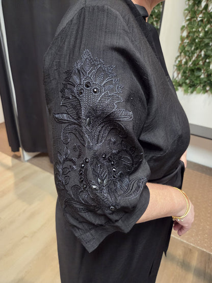 Zwarte jurk  Capriella Exxcelent