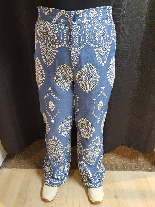 Jeans geborduurd Pepa Exxcelent
