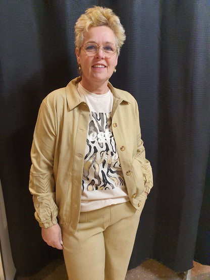 Bomber Jasje Hailey khaki Exxcelent