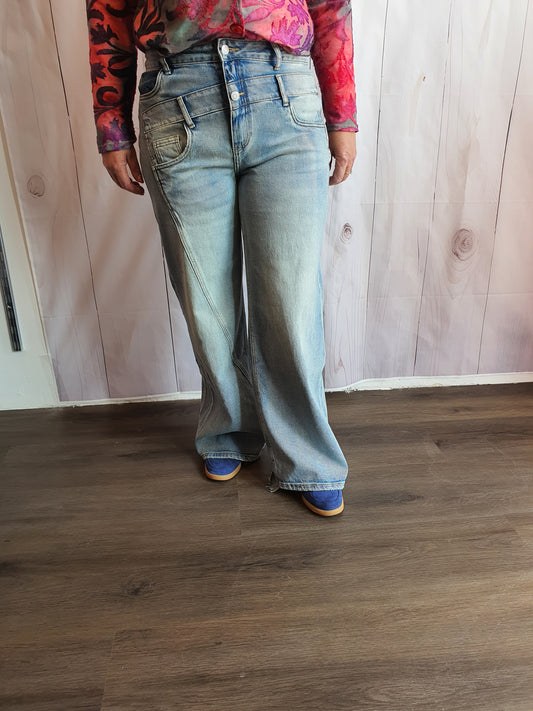 Jeans Dubbele boord