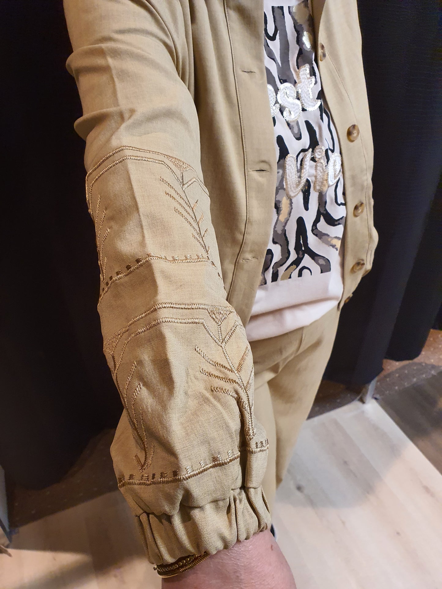 Bomber Jasje Hailey khaki Exxcelent